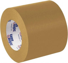 Tape Logic - 4" x 60 Yd Brown Rubber Adhesive Packaging Tape - Paper Backing, 7 mil Thick - Americas Industrial Supply