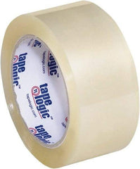 Tape Logic - 2" x 55 Yd Clear Acrylic Adhesive Packaging Tape - Polypropylene Film Backing, 3.5 mil Thick, 33.7 Lb Tensile Strength - Americas Industrial Supply