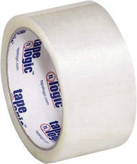 Tape Logic - 2" x 55 Yd Clear Hot Melt Adhesive Packaging Tape - Polypropylene Film Backing, 2.2 mil Thick - Americas Industrial Supply