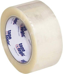 Tape Logic - 2" x 110 Yd Clear Hot Melt Adhesive Packaging Tape - Polypropylene Film Backing, 1.9 mil Thick, 22 Lb Tensile Strength - Americas Industrial Supply