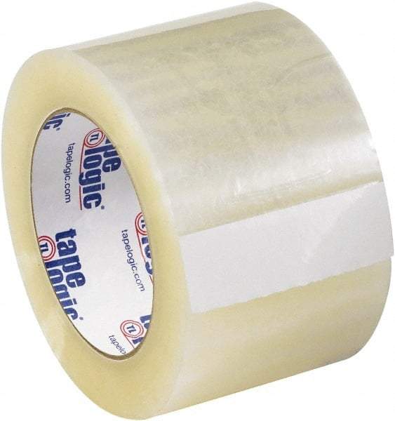 Tape Logic - 3" x 110 Yd Clear Acrylic Adhesive Packaging Tape - Polypropylene Film Backing, 2.6 mil Thick - Americas Industrial Supply