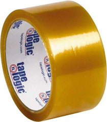 Tape Logic - 2" x 55 Yd Clear Rubber Adhesive Packaging Tape - PVC Film Backing, 2.1 mil Thick, 25 Lb Tensile Strength - Americas Industrial Supply