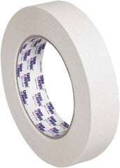 Tape Logic - 1" Wide x 60 Yd Long Tan Crepe Paper Masking Tape - 6.1 mil Thick - Americas Industrial Supply