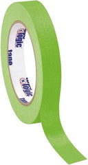 Tape Logic - 3/4" Wide x 60 Yd Long Green Crepe Paper Masking Tape - 4.9 mil Thick - Americas Industrial Supply