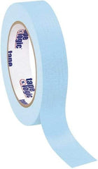 Tape Logic - 1" Wide x 60 Yd Long Blue Crepe Paper Masking Tape - 4.9 mil Thick - Americas Industrial Supply