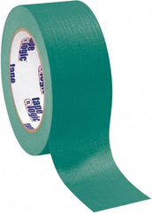 Tape Logic - 2" Wide x 60 Yd Long Green Crepe Paper Masking Tape - 4.9 mil Thick - Americas Industrial Supply