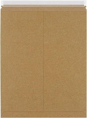Made in USA - 21" Long x 17" Wide Peel-Off Self-Seal Flat Mailer - Kraft - Americas Industrial Supply