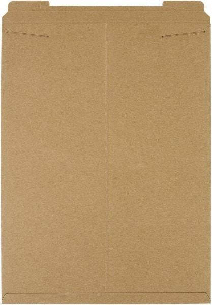 Made in USA - 27" Long x 20" Wide Regular Flat Mailer - Kraft - Americas Industrial Supply