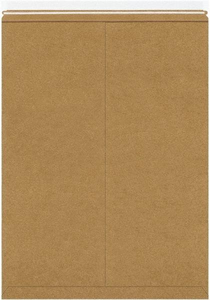 Made in USA - 27" Long x 20" Wide Peel-Off Self-Seal Flat Mailer - Kraft - Americas Industrial Supply