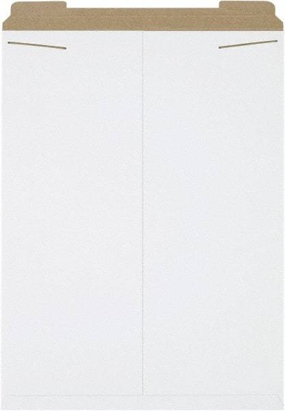 Made in USA - 27" Long x 20" Wide Regular Flat Mailer - White - Americas Industrial Supply