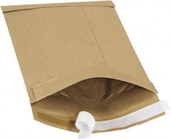 Made in USA - 12" Long x 7-1/4" Wide Peel-Off Self-Seal Padded Mailer - Kraft - Americas Industrial Supply