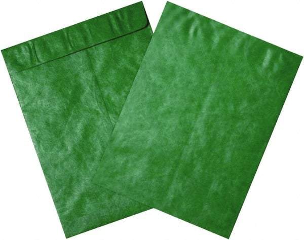 Dupont - 13" Long x 10" Wide Peel-Off Self-Seal Tyvek Flat Catalog Envelopes - Green - Americas Industrial Supply