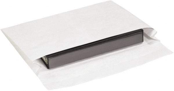 Dupont - 16" Long x 12" Wide Peel-Off Self-Seal Tyvek Expansion Envelope - White - Americas Industrial Supply