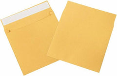 Made in USA - 13" Long x 10" Wide Peel-Off Self-Seal Natural Kraft Envelope - Kraft - Americas Industrial Supply