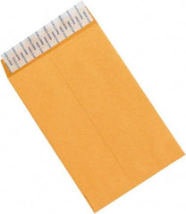 Made in USA - 9" Long x 6" Wide Peel-Off Self-Seal Natural Kraft Envelope - Kraft - Americas Industrial Supply