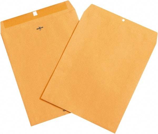 Made in USA - 14-1/2" Long x 11-1/2" Wide Clasp Envelope - Kraft - Americas Industrial Supply