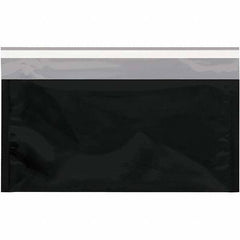Value Collection - 10-1/4" Long x 6-1/4" Wide Peel-Off Self-Seal Metallic Mailer - Black - Americas Industrial Supply
