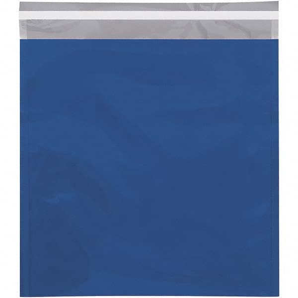 Value Collection - 13" Long x 10-3/4" Wide Peel-Off Self-Seal Metallic Mailer - Blue - Americas Industrial Supply