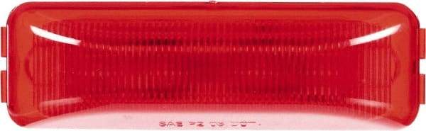 Truck-Lite - 4" Long, Red LED Marker Clearance - 12 Volts - Americas Industrial Supply