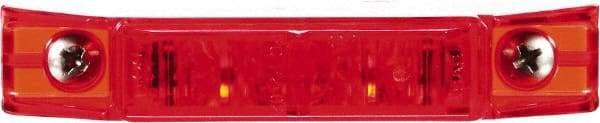 Truck-Lite - 4" Long, Red LED Marker Clearance - 12 Volts - Americas Industrial Supply