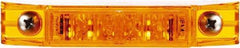 Truck-Lite - 4" Long, Yellow LED Marker Clearance - 12 Volts - Americas Industrial Supply