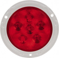 Truck-Lite - 4" Long, Red LED Stop, Turn & Tail Light - 12 Volts - Americas Industrial Supply