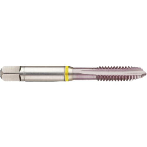 M4 x .70 3 Flute 2B Cobalt Spiral Point Plug Yellow Ring Tap-MolyGlide - Americas Industrial Supply