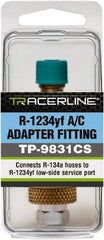 Spectroline - Low Side Automotive A/C Service Coupler - Yellow Actuator - Americas Industrial Supply