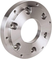 Samchully - Adapter Back Plate for 405mm Diam FSC Lathe Chucks - Plain Back Mount, Steel - Americas Industrial Supply