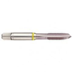 16193 2B 3-Flute Cobalt Yellow Ring Spiral Point Plug Tap-MolyGlide - Americas Industrial Supply