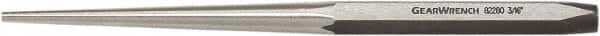 GearWrench - 1/4" Long Taper Punch - 11" OAL, Alloy Steel - Americas Industrial Supply