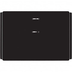 AT-A-GLANCE - 3 x 3-3/4", Desk Calendar Base - Black - Americas Industrial Supply