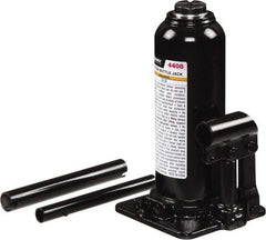 Sunex Tools - 8 Ton Capacity Bottle Jack - 9.1" to 18.3" High, 5.2" Long x 4.72" Wide Base - Americas Industrial Supply