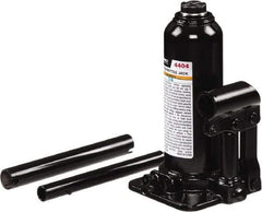 Sunex Tools - 4 Ton Capacity Bottle Jack - 7.6" to 14.7" High, 4.33" Long x 4.06" Wide Base - Americas Industrial Supply