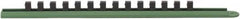 GearWrench - 15 Piece Capacity Socket Clip Rail - 3/8" Drive, Green - Americas Industrial Supply