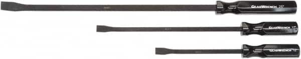 GearWrench - 3 Piece Pry Bar Set - Includes 12, 17 & 25" Lengths - Americas Industrial Supply