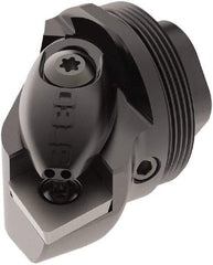 Seco - Right Hand Cut, Size GL40, CN.. 1204.. Insert Compatiblity, Internal Modular Turning & Profiling Cutting Unit Head - 27mm Ctr to Cutting Edge, 32mm Head Length, Through Coolant, Series SteadyLine - Americas Industrial Supply