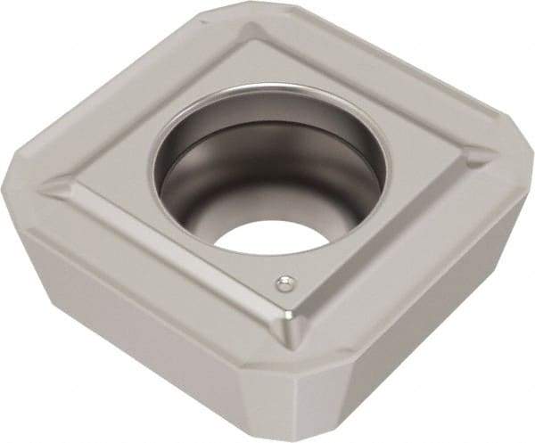 Seco - SPGX1504 MC Grade DS4050 Carbide Indexable Drill Insert - TiAlN/NbN Finish, Square, 5/8" Inscribed Circle - Americas Industrial Supply