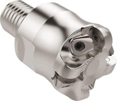 Seco - 27.42mm Cutting Diam, 6mm Max Depth of Cut, Combimaster Indexable Copy End Mill - 4 Inserts, RP.. 1204 Insert, R217.26 Toolholder, Steel, Through Coolant - Americas Industrial Supply