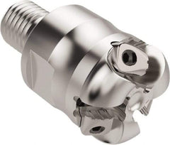 Seco - 19.26mm Cutting Diam, 6mm Max Depth of Cut, Combimaster Indexable Copy End Mill - 3 Inserts, RN..1204 Insert, R217.26 Toolholder, Steel, Through Coolant - Americas Industrial Supply