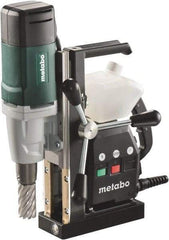 Metabo - 3/4" Chuck, 2" Travel, Portable Magnetic Drill Press - 700 RPM, 9 Amps, 1000 Watts - Americas Industrial Supply