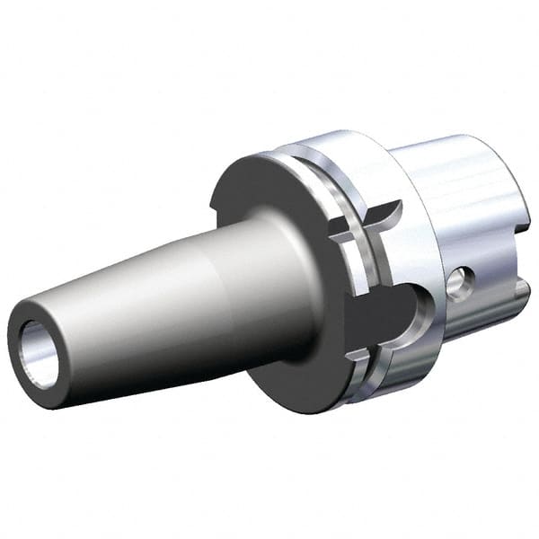 Kennametal - 63mm Shank Diam, 12mm Hole Diam, HSK63A Taper Shank Shrink Fit Tool Holder & Adapter - 90mm Projection, 24mm Nose Diam, 37mm Clamping Depth, Through Coolant - Exact Industrial Supply
