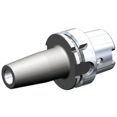 Kennametal - 63mm Shank Diam, 3mm Hole Diam, HSK63A Taper Shank Shrink Fit Tool Holder & Adapter - 80mm Projection, 10mm Nose Diam, Through Coolant - Exact Industrial Supply