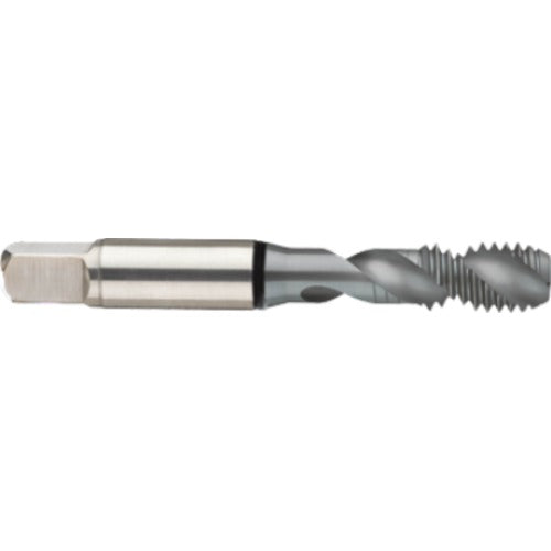 ‎M4 × 0.7 2FL 6H Cobalt Spiral Flute Semi-Bott Black Ring Tap-MolyGlide-45 Degree Helix - Americas Industrial Supply