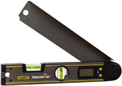 General - 0.1 (10 to 90°) Resolution Angle Combination Protractor & Inclinometer - 0.3° Accuracy, 222° Range, Data Output - Americas Industrial Supply