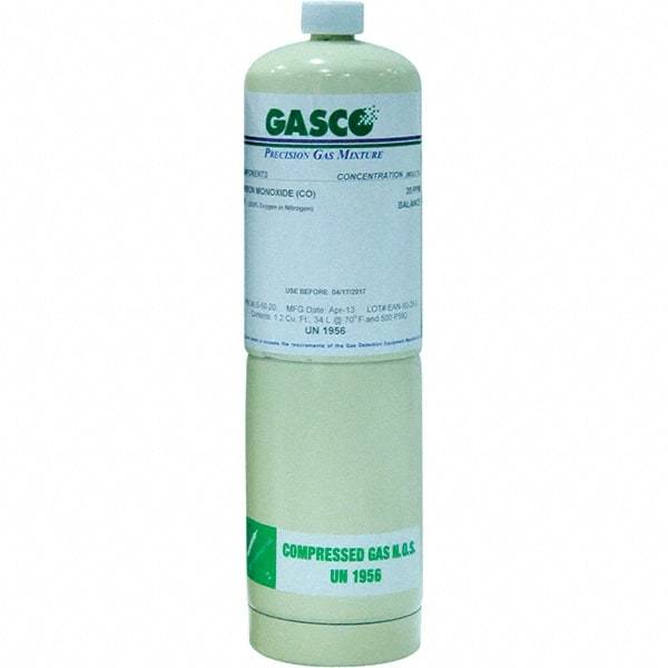 RPB - Gas Detector Calibration CO Gas - Aluminum - Americas Industrial Supply