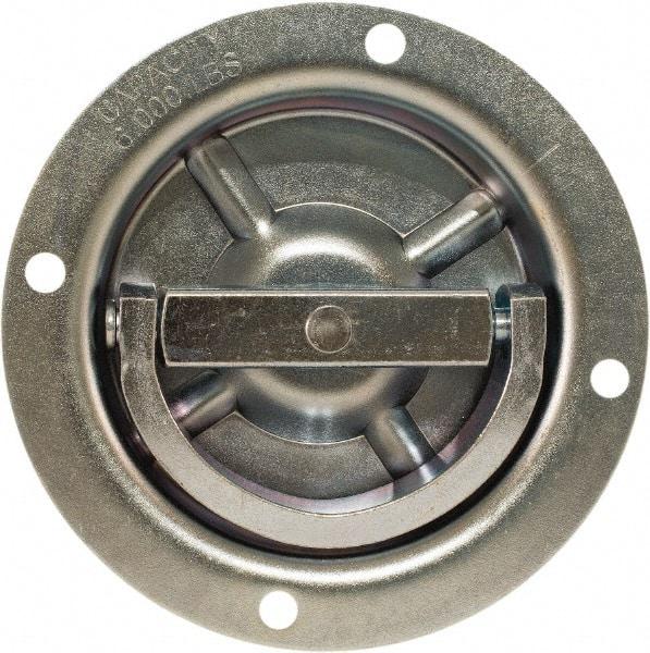 Buyers Products - Steel Rope Ring - 6-3/8" Long, Silver, For Use with Cargo Control - Americas Industrial Supply