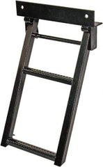 Buyers Products - Steel Retractable Step - 30-1/4" Long, Black, For Use with Universal Use - Americas Industrial Supply