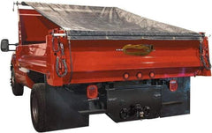 Buyers Products - Aluminum Manual Dump Tarp - 6.4" Long, Silver, For Use with Dumps up to 102" Wide - Americas Industrial Supply