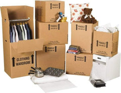 Made in USA - Moving & Box Kits Kit Type: Home Moving Kit Number of Boxes: 57 - Americas Industrial Supply